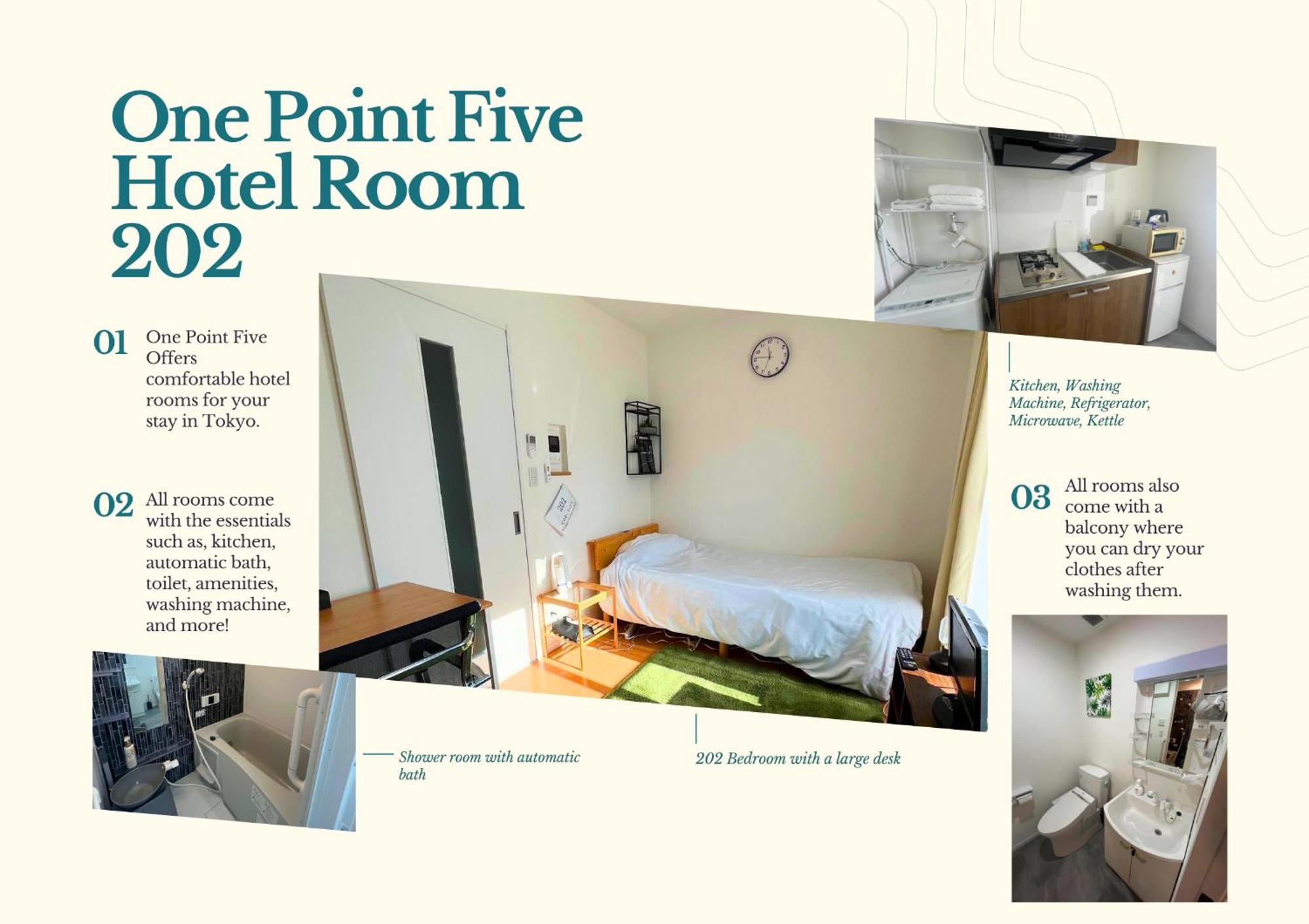 Hotel One Point Five Tokio Zewnętrze zdjęcie